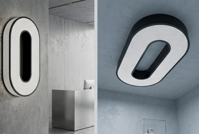 Dual-color perforated film illuminated signs, dual-color signage, custom outdoor sign manufacturing factory